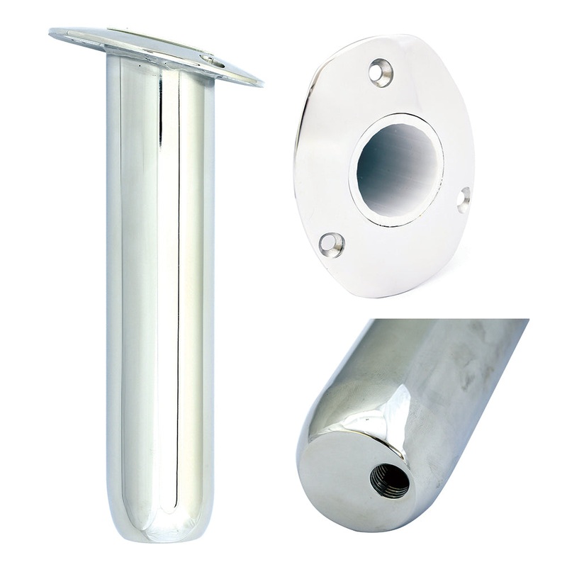 Tigress Oval Head Closed Base Rod Holder – 30 Degree – 9″ [88535]