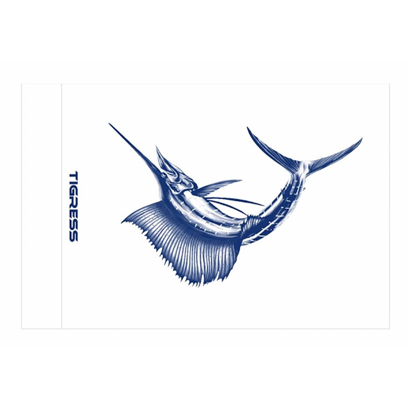 Tigress Sailfish Release Flag – 12″ x 18″ [88420]