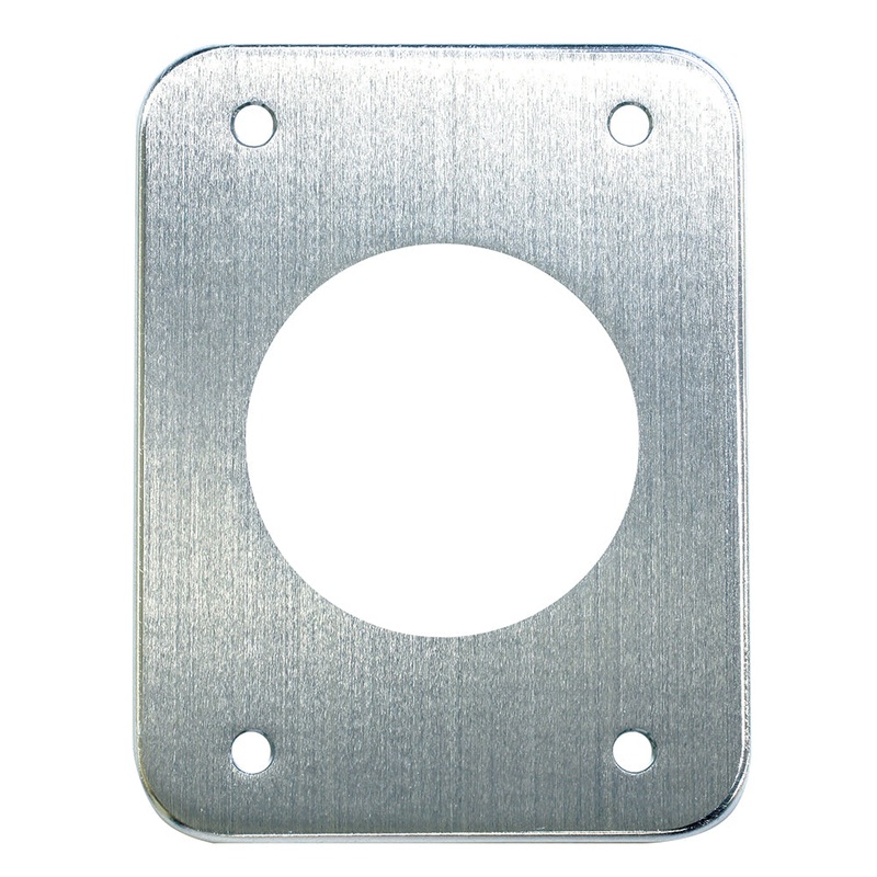 Tigress T-Top Aluminum Backing Plates – 5″ x 6-1/2″ x 1/4″ – Pair [88932]