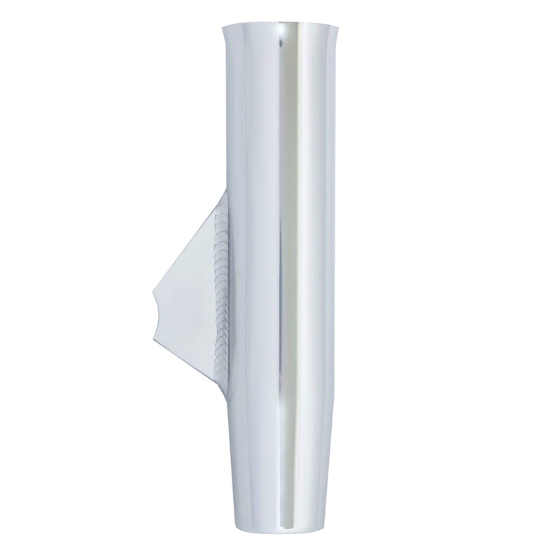 Tigress Weld On Aluminum Flared Rod Holder w/Blade 10″ [66242]