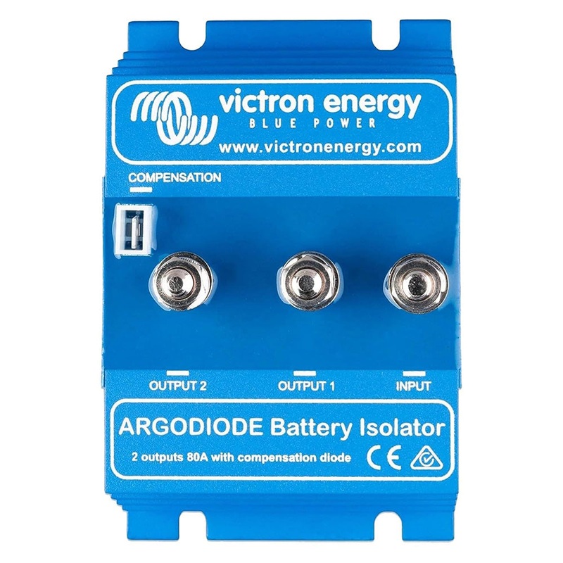 Victron Argodiode Battery Isolator 80-2AC – 2 Batteries – 80A [ARG080201000]