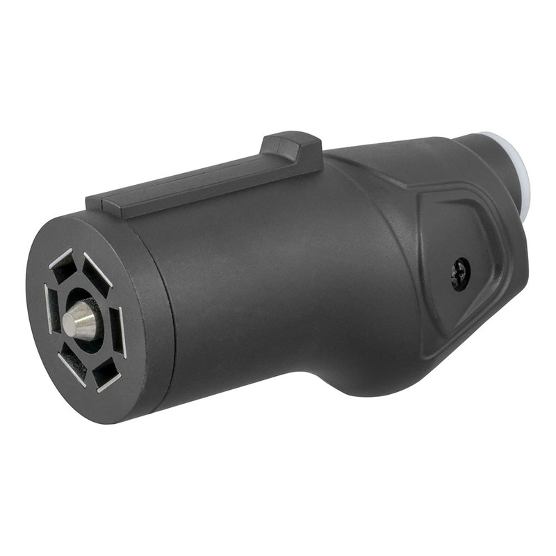 CURT Heavy-Duty 7-Way RV Blade Connector Plug – Trailer Side [58145]