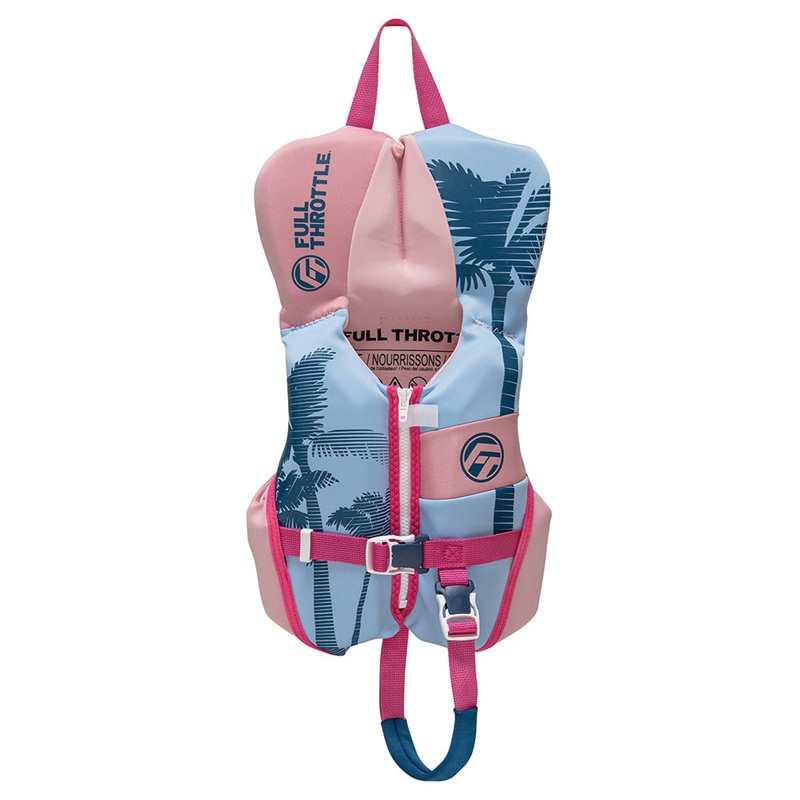 Full Throttle Infant Rapid-Dry Flex-Back Life Jacket – Pink [142200-105-000-25]
