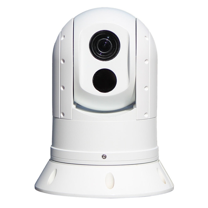 Iris A395 Dual Payload 640×512 Thermal + 1080P (10x Zoom) Visible Spectrum IP PTZ Camera [IRIS-A395]