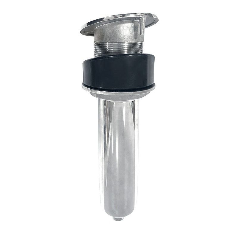 Tigress 10.5″ 15-Degree Swivel Rod Holder – Screwless – Stainless Steel [77279]