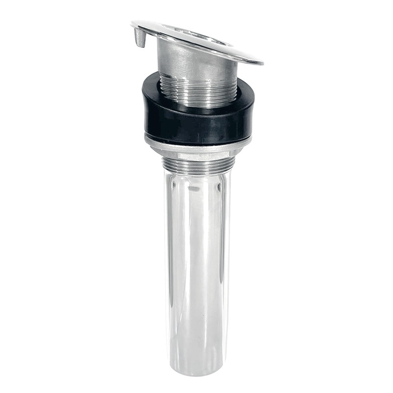 Tigress 9″ 15-Degree Rod Holder – Screwless – Stainless Steel [77276]