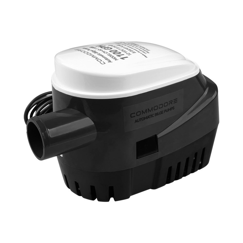 Commodore 1100 GPH 60 Series Automatic Bilge Pump – 12V [CM-60-1100B]