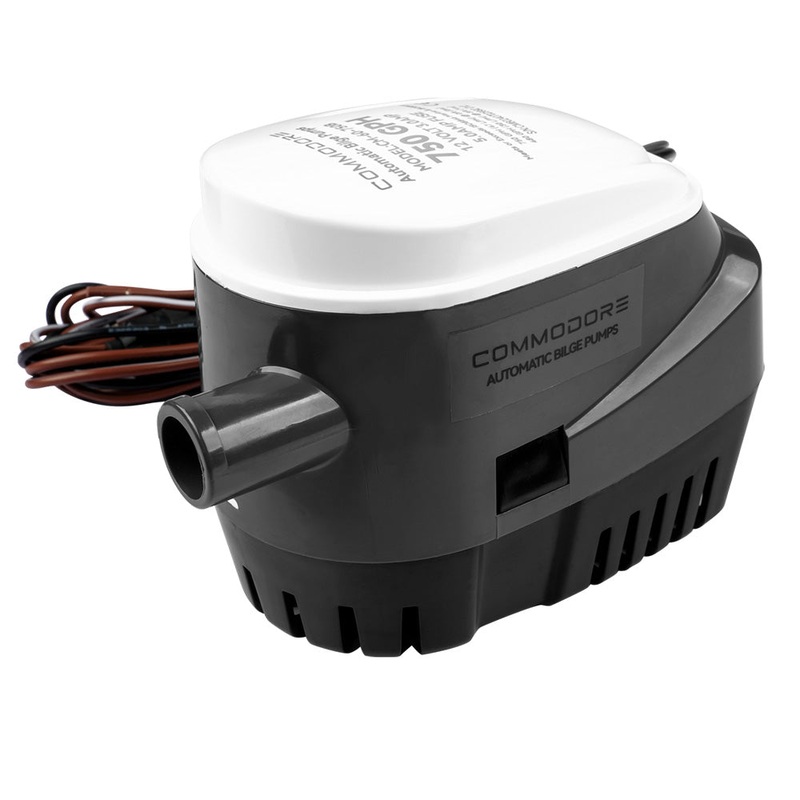 Commodore 750 GPH 60 Series Automatic Bilge Pump – 12V [CM-60-750B]
