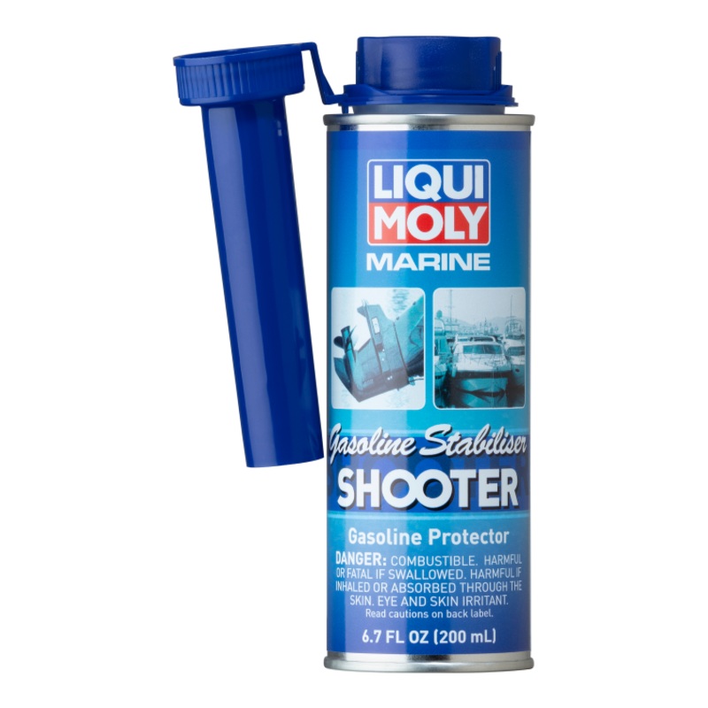 LIQUI MOLY Marine Gasoline Stabilizer Shooter 200 ML (6.7 oz)