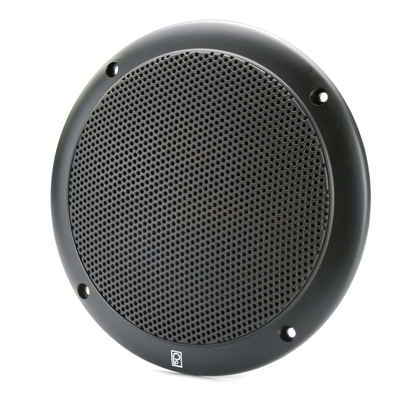Poly-Planar MA-4055 5″ 80 Watt Speakers – Black [MA4055B]