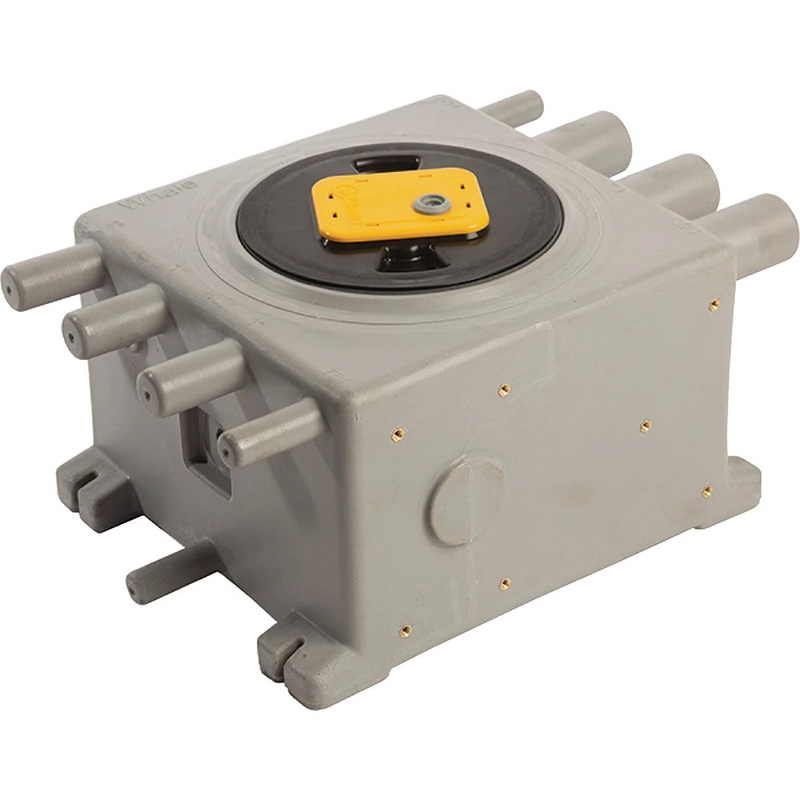 Whale Grey Waste Tank – 8 Liter – 2.1 Gallons – 1 Sensor [GT0810B]