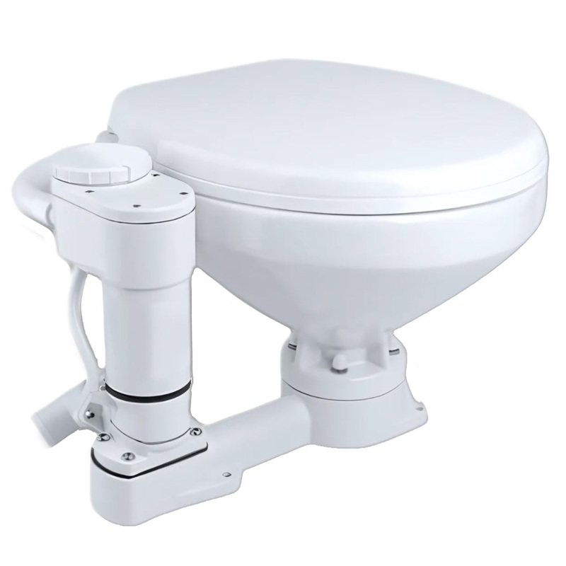 Commodore Electric Marine Toilet – Twist Flush – Regular Size [CM2RMT]