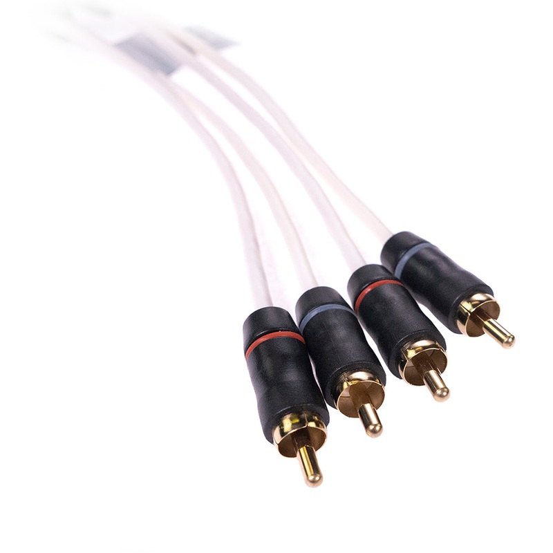 Fusion Performance RCA Cable – 4 Channel – 6 [010-12618-00]