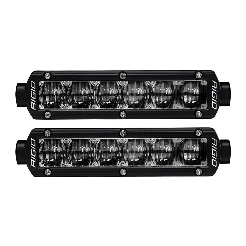 RIGID Industries SR-Series 6″ SAE Fog Light – Compliant Pair [906703]