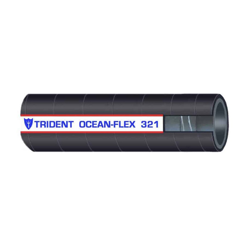 Trident Marine 1-1/2″ x 50′ Ocean-Flex Multipurpose Hose [321-1126]