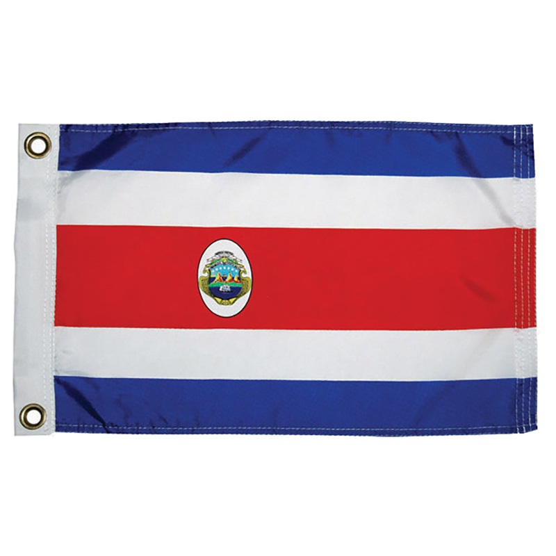 Taylor Made Costa Rican Nylon Flag 12″ x 18″ [93072]