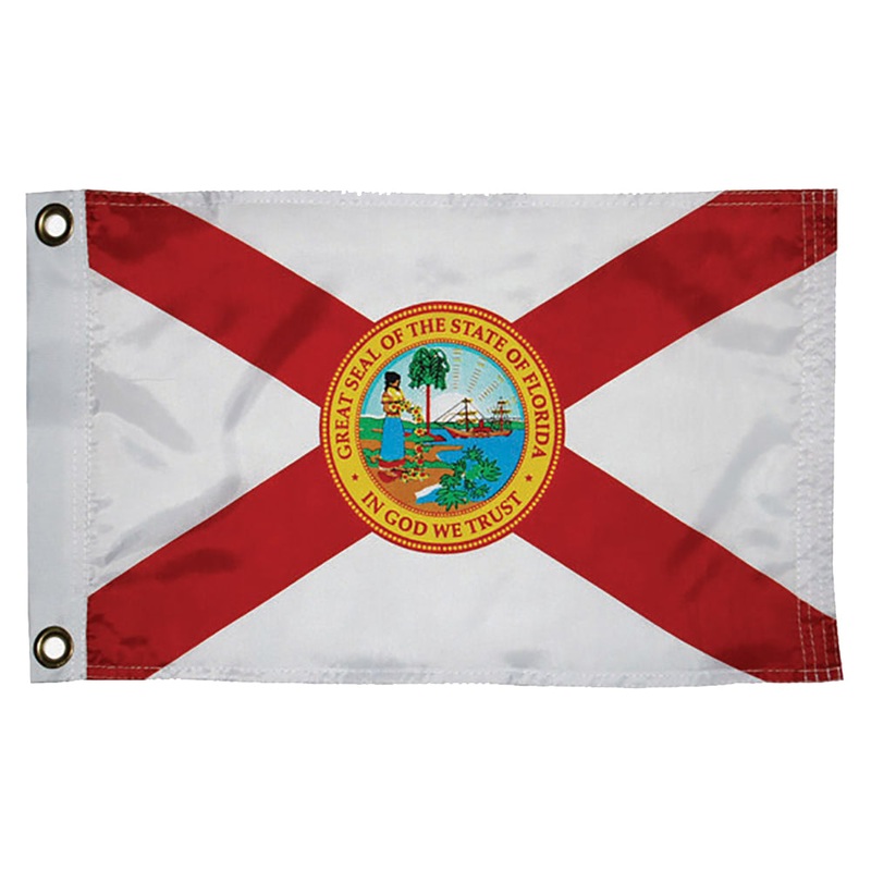 Taylor Made Florida Nylon Flag 12″ x 18″ [93096]