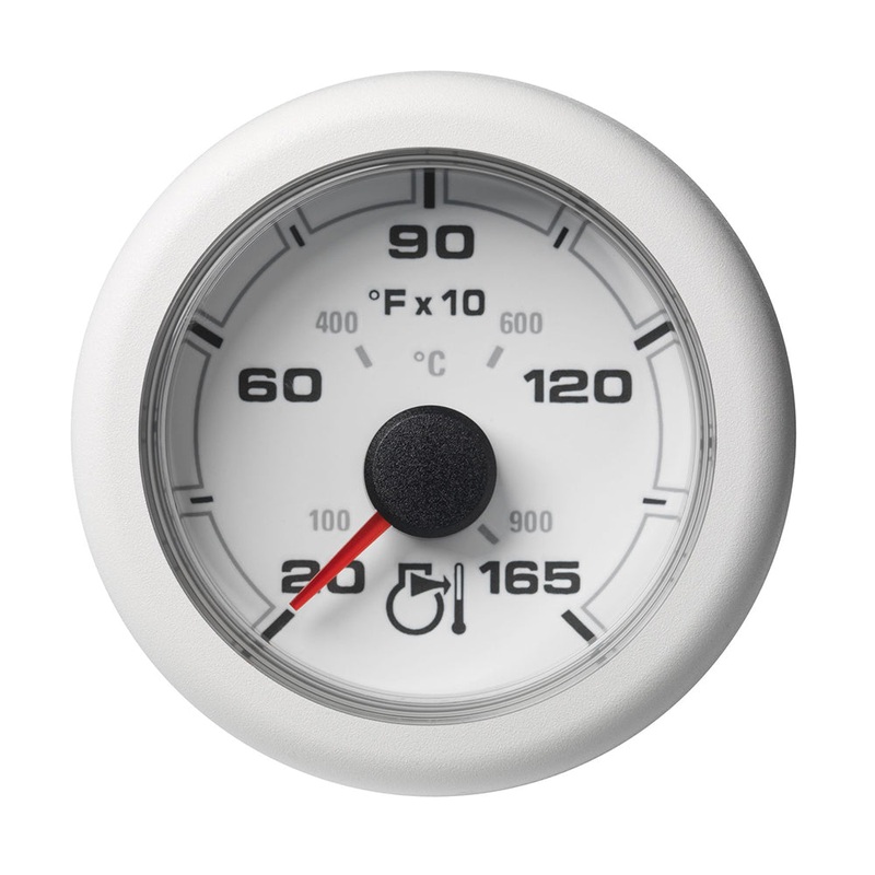 Veratron 52MM (2-1/16″) OceanLink Pyrometer Gauge (1650 F/900 C) – White Dial  Bezel [A2C1349730001]