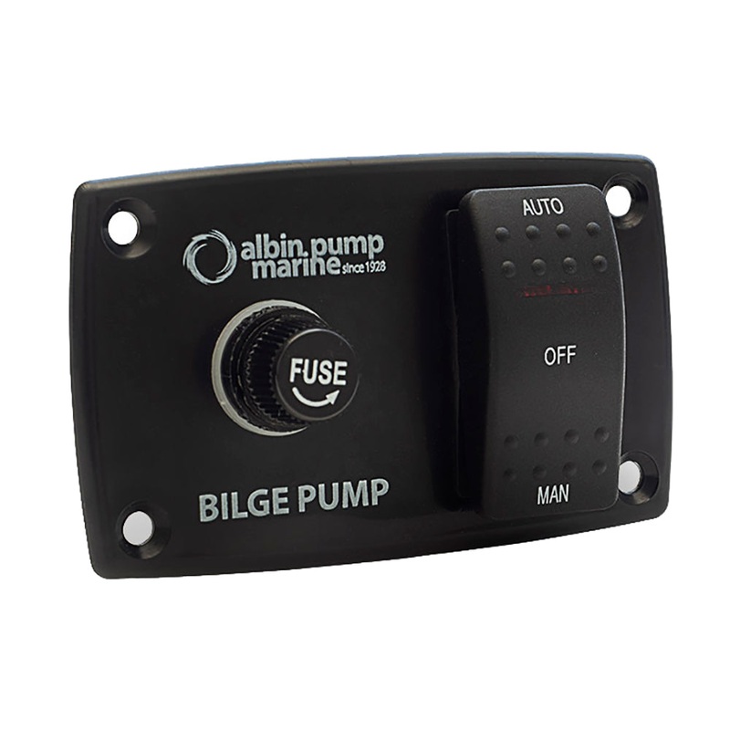 Albin Group 3-Way Bilge Panel – 12/24V [01-66-027]