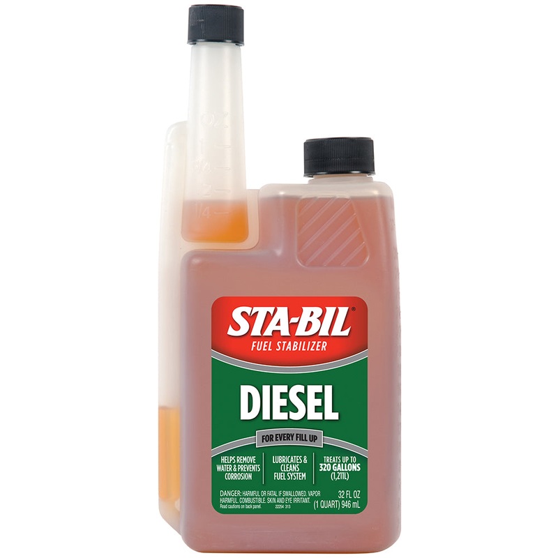 STA-BIL Diesel Formula Fuel Stabilizer  Performance Improver – 32oz [22254]