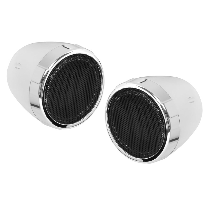 Boss Audio 3″ MCBK425BA Motorcycle Speaker System – Chrome – 600W [MC425BA]