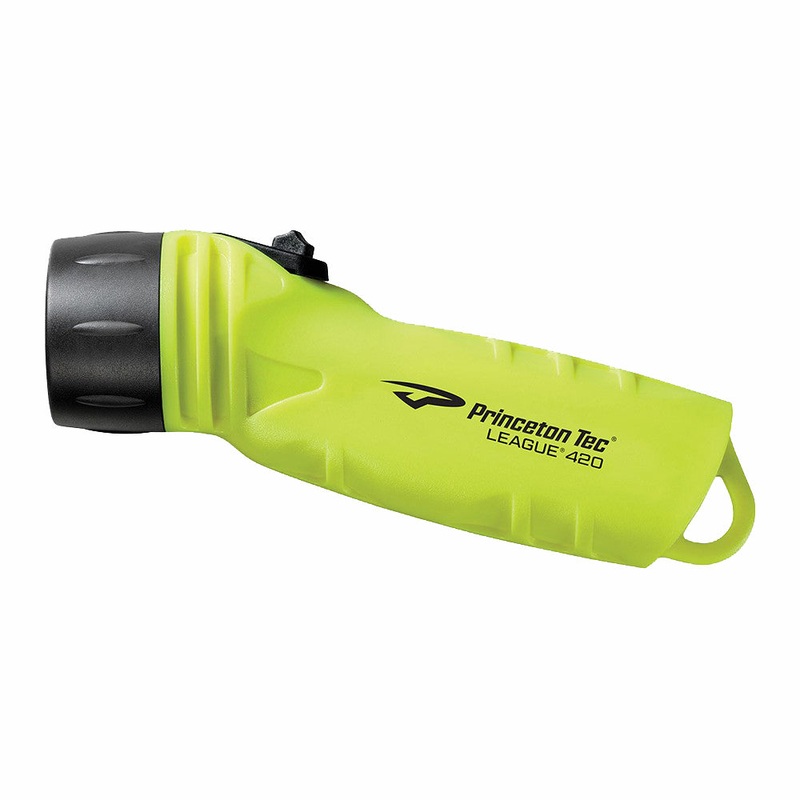 Princeton Tec League LED Flashlight – Neon Yellow [LG4-NY]