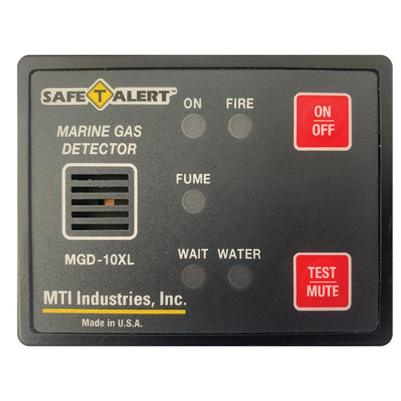 Safe-T-Alert Gas Vapor Alarm Fume, Fire, Bilge Water – Black Surface Mount [MGD-10XL]