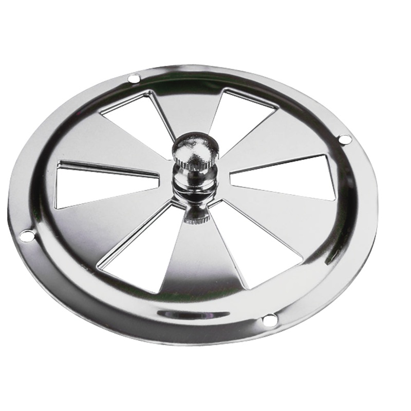 Sea-Dog Stainless Steel Butterfly Vent – Center Knob – 5″ [331450-1]
