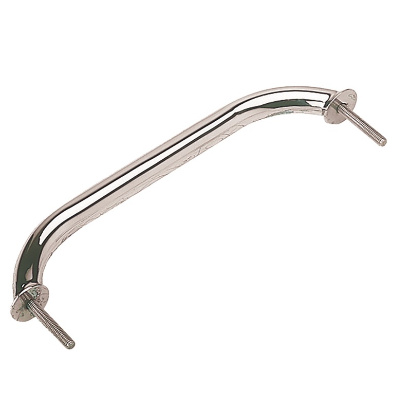 Sea-Dog Stainless Steel Stud Mount Flanged Hand Rail w/Mounting Flange – 10″ [254209-1]
