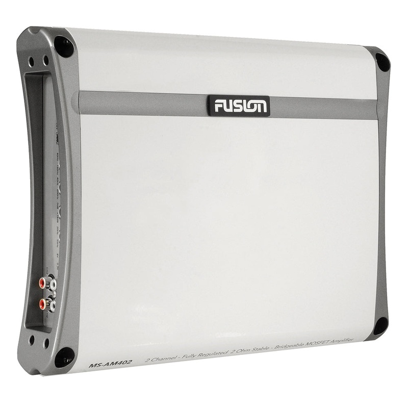 Fusion MS-AM402 2 Channel Marine Amplifier – 400W [010-01499-00]