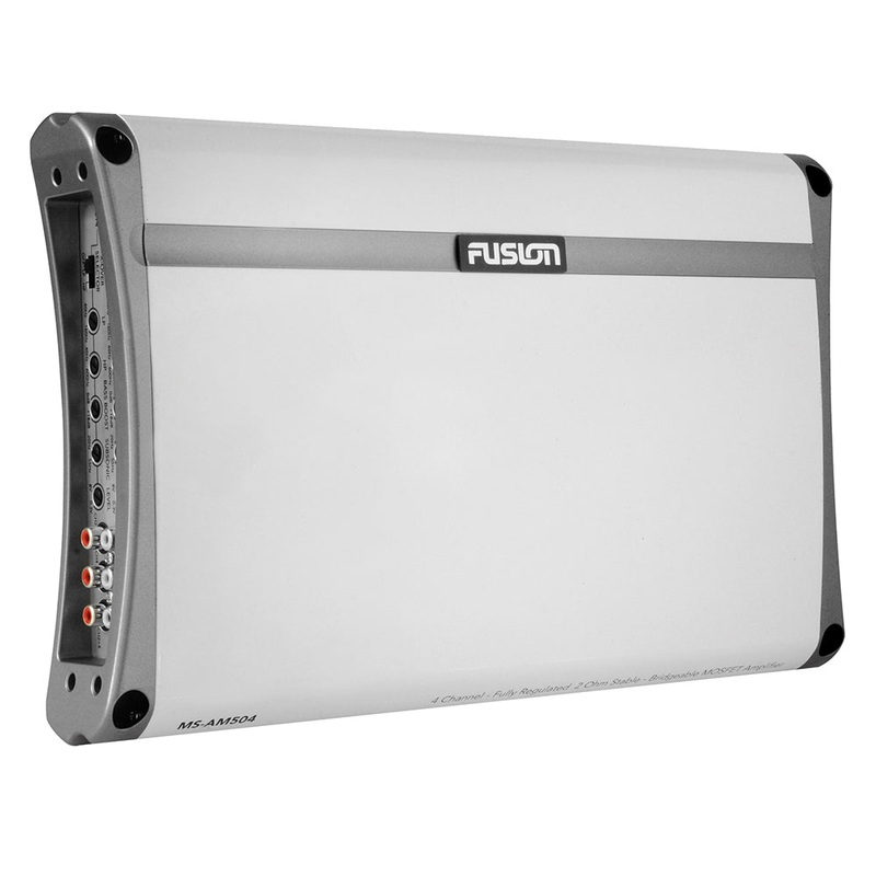Fusion MS-AM504 4-Channel Marine Amplifier – 500W [010-01500-00]