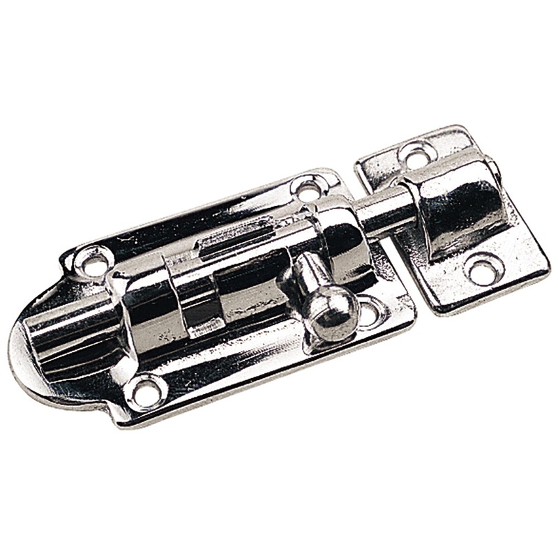 Sea-Dog Barrel Bolt – Chrome Finish – 2-7/8″ [222522-1]