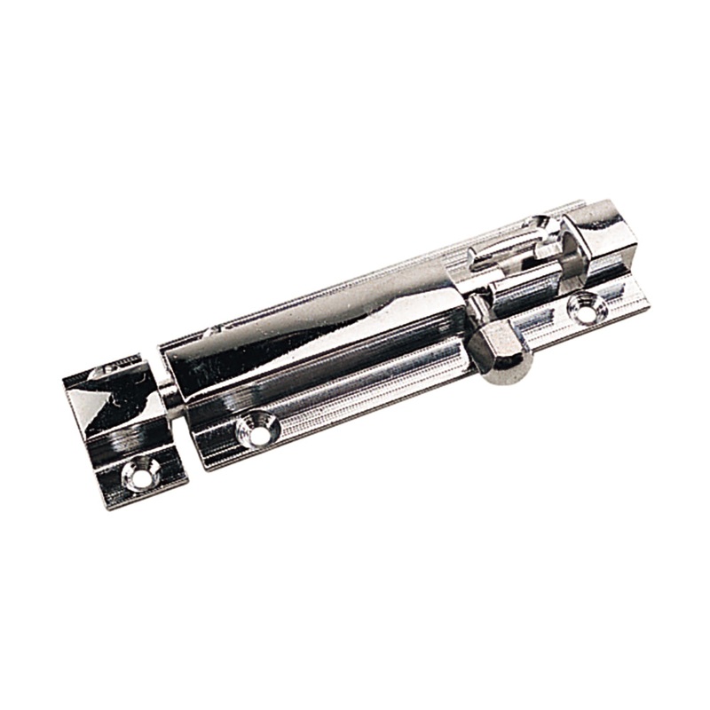 Sea-Dog Barrel Bolt – Chrome Finish – 3″ [222503-1]