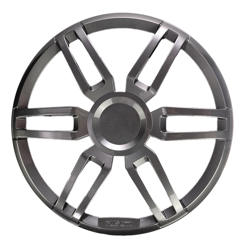Fusion XS-X10SPG 10″ Sports Grill Cover – Grey f/ XS Series Subwoofer [010-12880-10]
