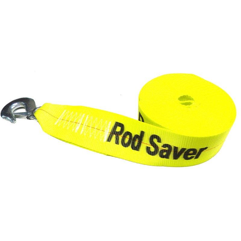Rod Saver Heavy-Duty Winch Strap Replacement – Yellow – 3″ x 30 [WS3Y30]