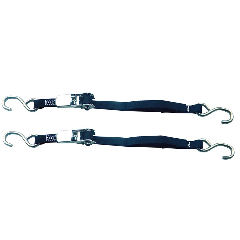 Rod Saver Stainless Steel Ratchet Tie-Down – 1″ x 3 – Pair [SSRTD3]