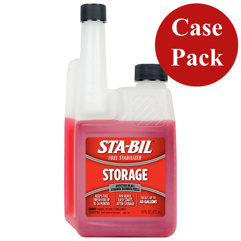 STA-BIL Fuel Stabilizer – 16oz *Case of 12* [22207CASE]