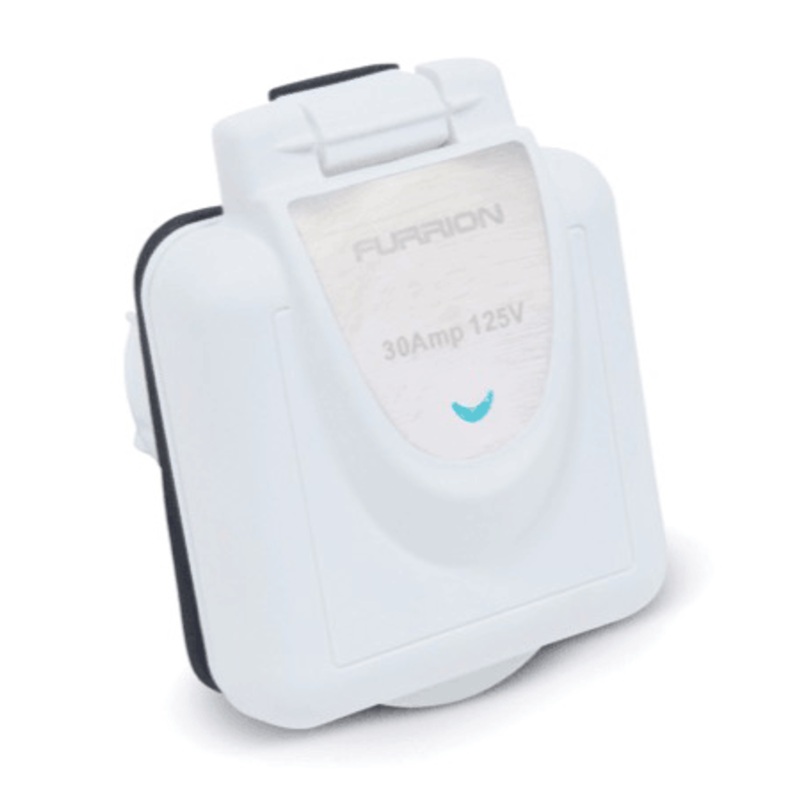 Furrion 30a 125v Smart Inlet, White [431861]