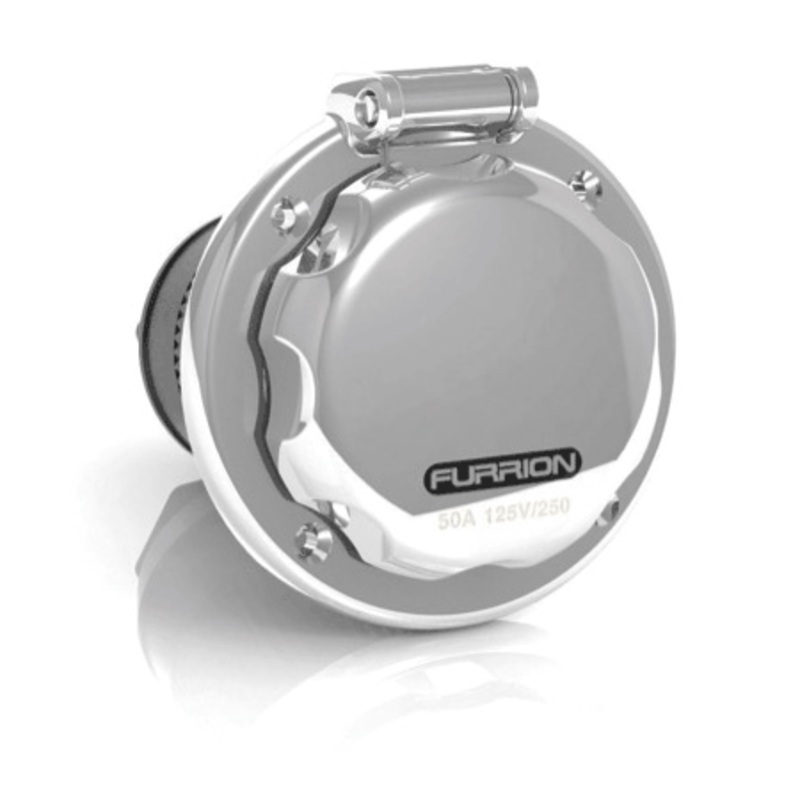 Furrion 50a 125/250v Inlet Ss [381661]