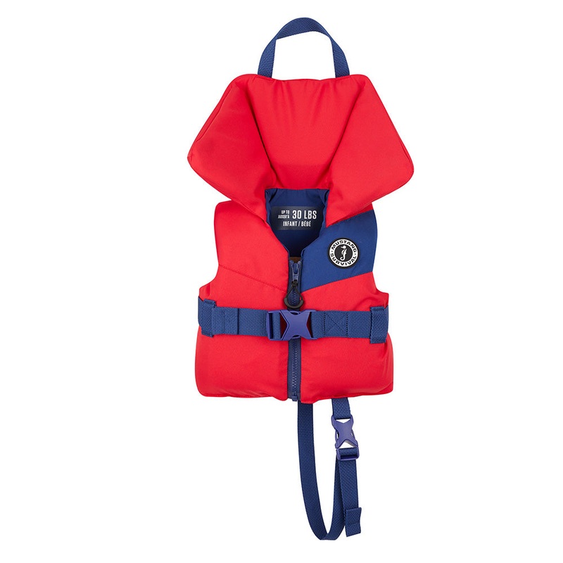 Mustang Lil’ Legends Infant Foam Vest – Red/Navy [MV3251-57-0]