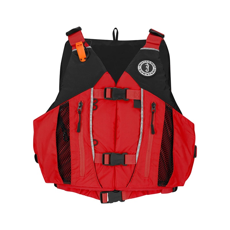 Mustang Solaris Foam Life Vest – XS/S – Red/Black [MV807002-123-XS/S]