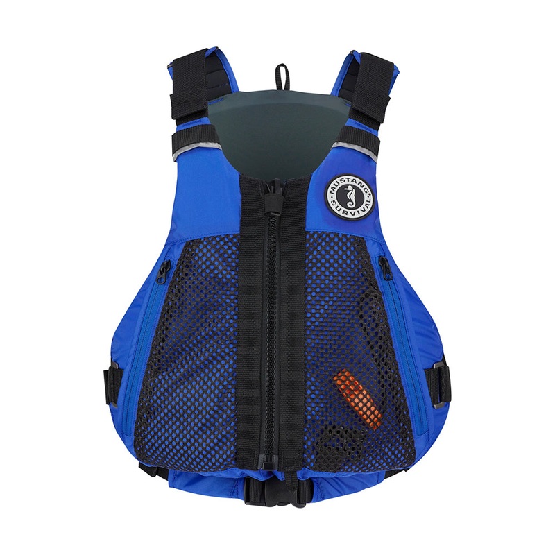 Mustang Trident Foam Vest – L/XL – Blue [MV716002-131-L/XL]