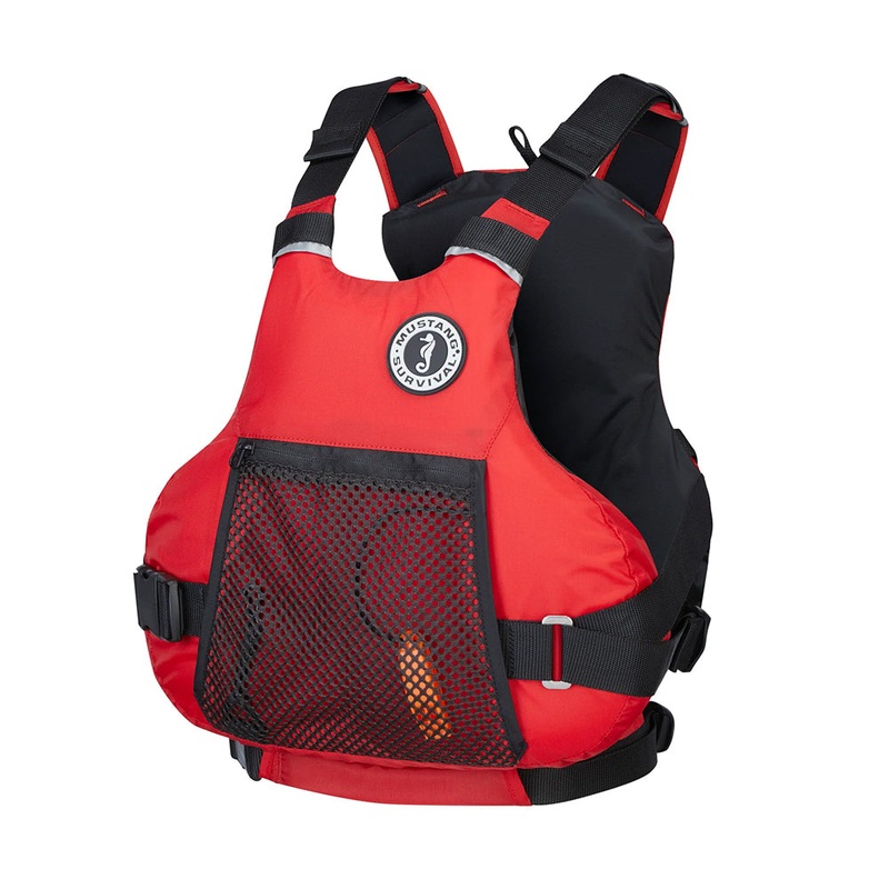 Mustang Vibe Foam Pull-Over Life Vest – S/M – Red [MV706002-4-S/M]