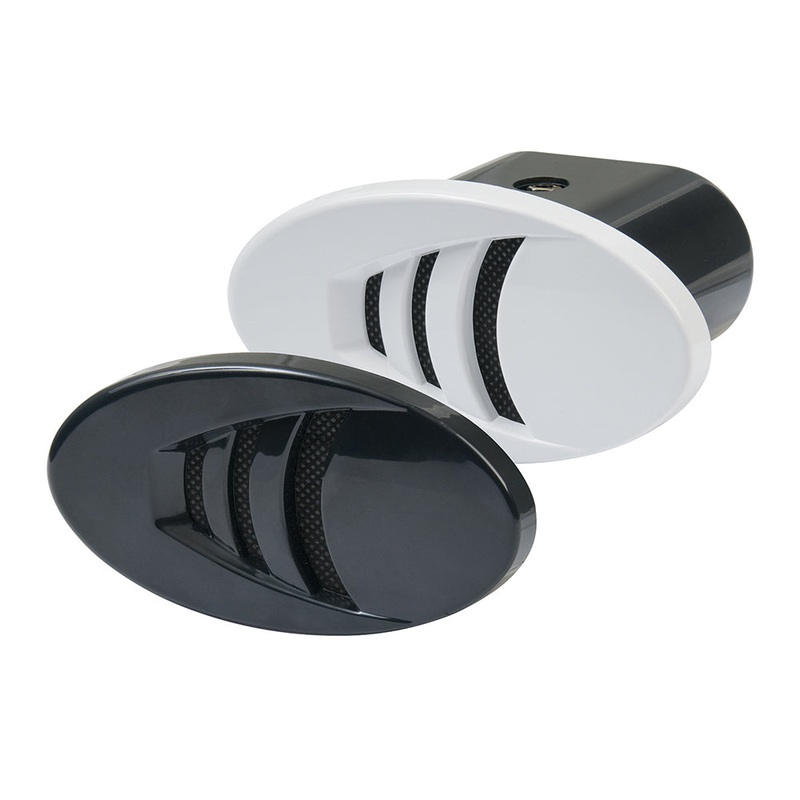 Marinco 12V Drop-In “H” Horn w/Black  White Grills [10079]