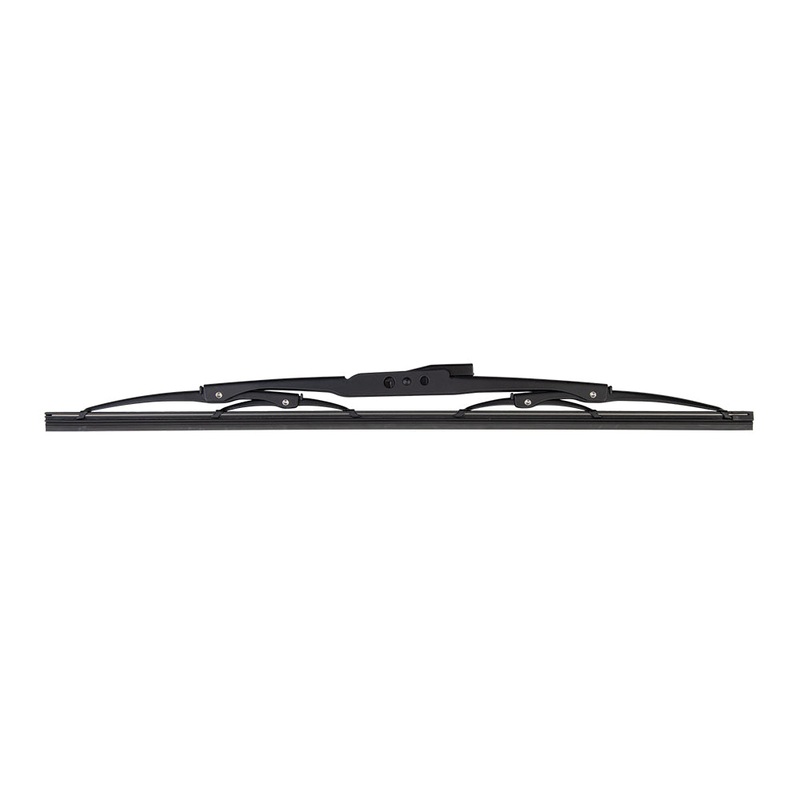 Marinco Deluxe Stainless Steel Wiper Blade – Black – 22″ [34022B]