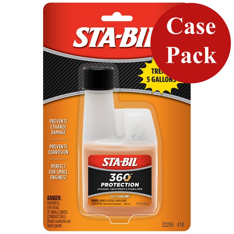 STA-BIL In-Season Protection – Small Engine – 4oz *Case of 6* [22295CASE]