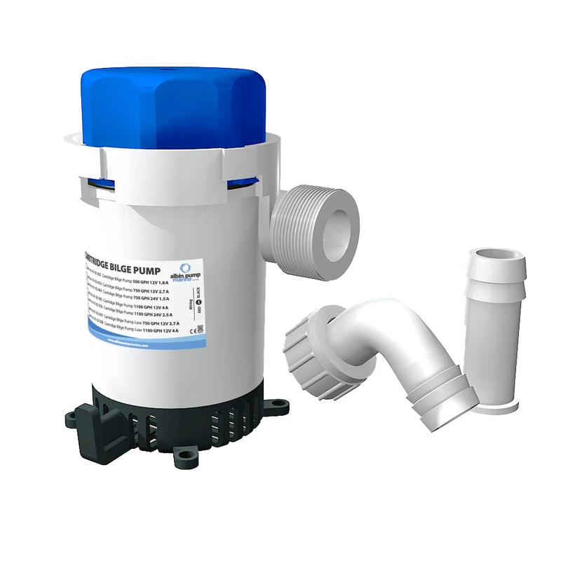 Albin Group Cartridge Bilge Pump 750GPH – 12V [01-02-003]