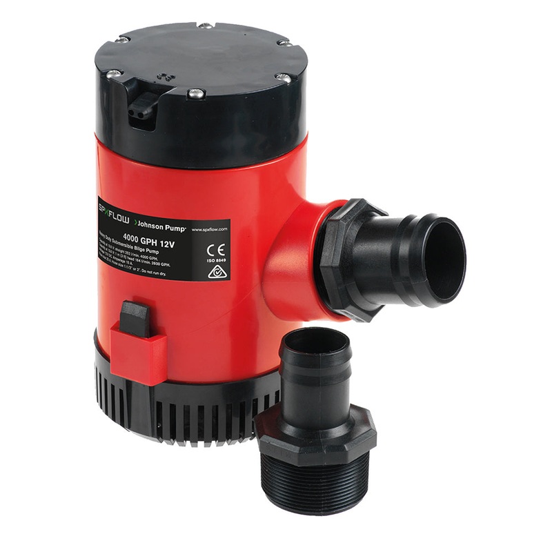 Johnson Pump Heavy Duty Bilge Pump 4000 GPH – 24V [40084]