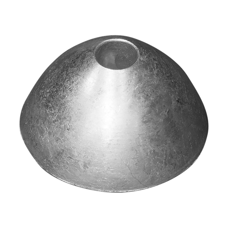 Tecnoseal Zinc Propeller Nut f/Flex-O-Fold 2-Blade Closed Propellers, 3-Blade Propellers  4-Blade Up to 23″ [01040]