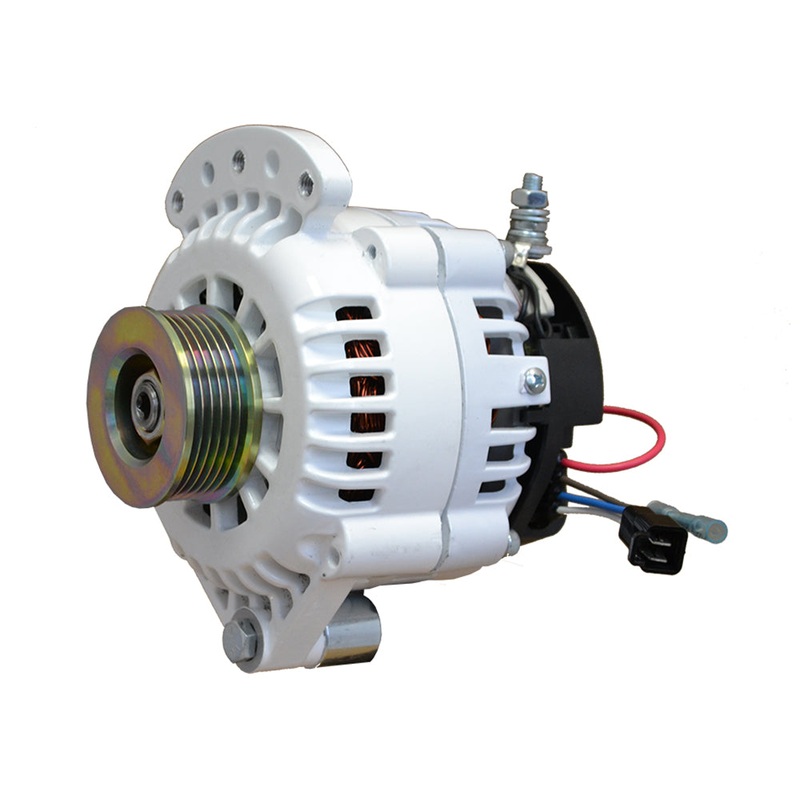 Balmar Alternator 120 Amp 12V 1-2″ Single Foot Single K6 Pulley w/Isolated Grounding [621-120-K6]